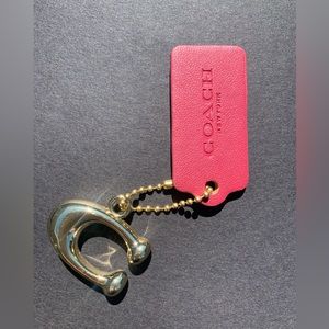 Coach Key Fob Charm red